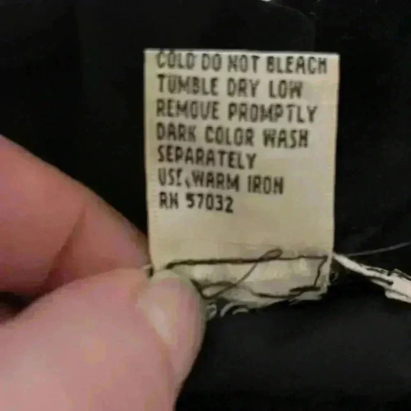 Euro Joy Vintage Velvet Velour Black Jacket Embroidered Gold Stars Size Small - Picture 7 of 8